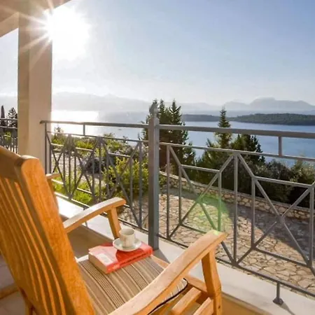 Del Sol With View And Pool Willa Nydri (Lefkada)
